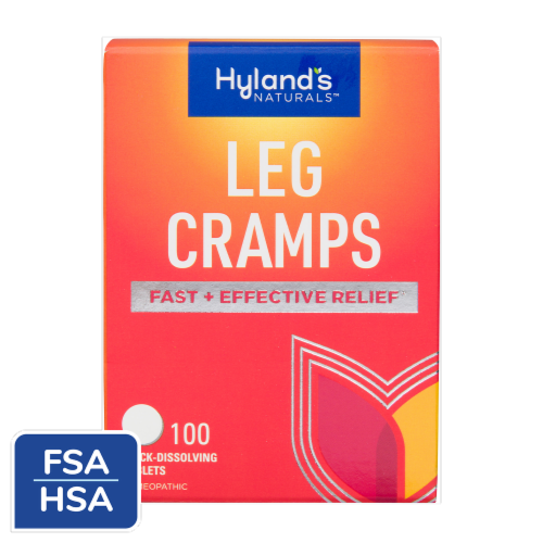 Hyland's Leg Cramp Tablets Perspective: front