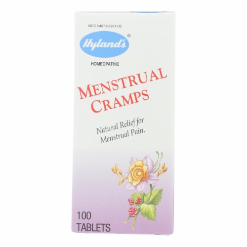 Hylands's Homeopathic Menstrual Cramps Natural Relief Formula Perspective: front