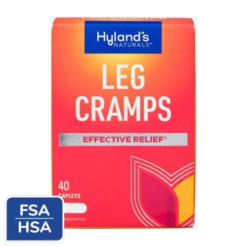 Hyland's Leg Cramps Caplets Perspective: front