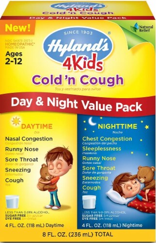 Hyland's Cough'n Cold Day & Night Value Pack 2 Count Perspective: front