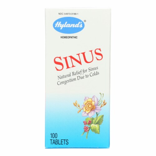 Hyland's Sinus Tablets 100CT Perspective: front