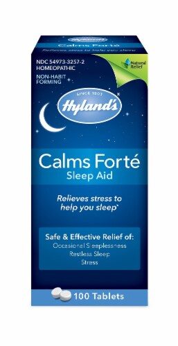 Hyland's Calms Forté Tablets Perspective: front