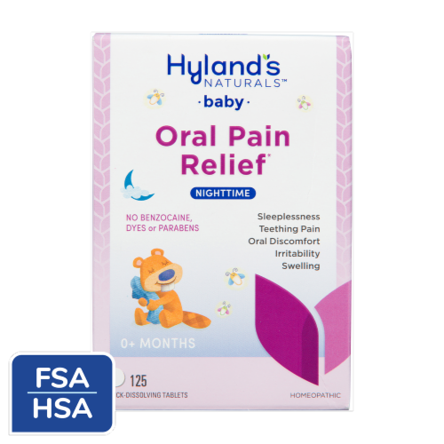 Hyland s Baby Nighttime Oral Pain Relief Tablets 125 ct Harris