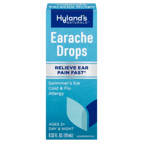 Hyland's® Homeopathic Earache Drops Perspective: front