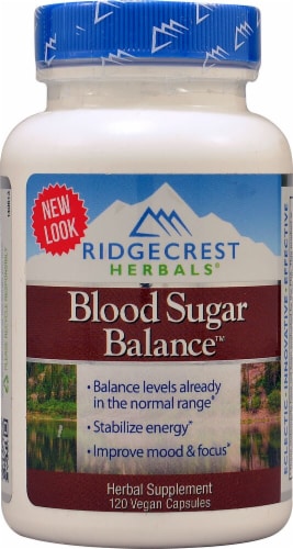 RidgeCrest Herbals  Blood Sugar Balance™ Perspective: front