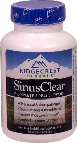 RidgeCrest Herbals  SinusClear™ Perspective: front