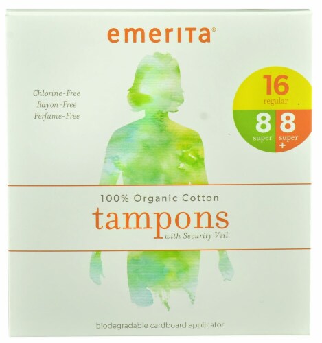 Emerita  Tampons Multipack with Security Veil Perspective: front