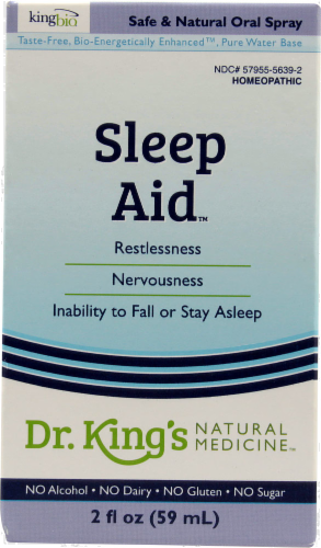 King Bio Sleep Aid Natural Medicine Perspective: front