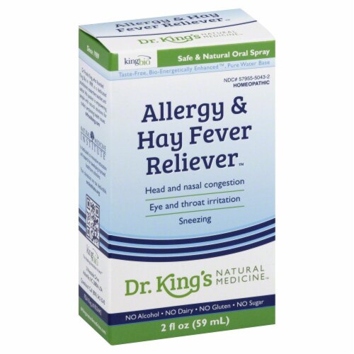 Dr. King's Allergy & Hay Fever Reliever Perspective: front