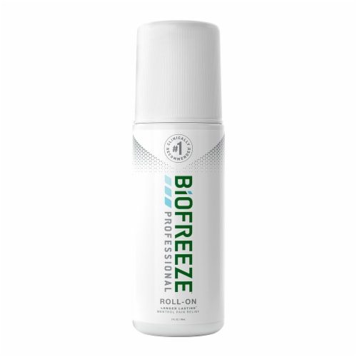 Biofreeze Cold Therapy Pain Relief Roll On Perspective: front