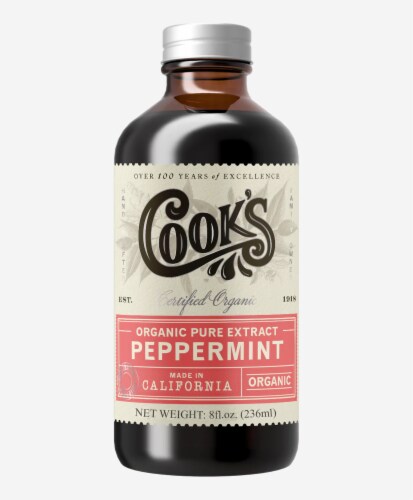 Organic Peppermint Extract (Pure) Perspective: front