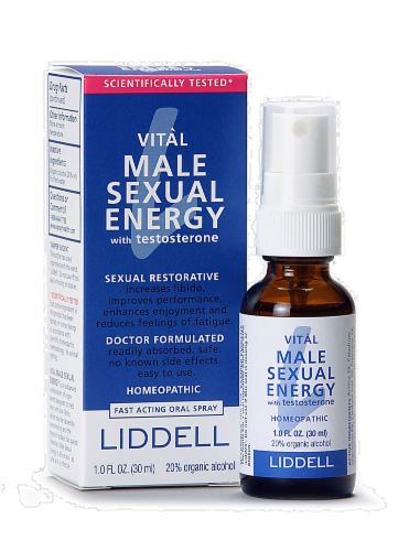 Liddel Laboratories Vital Male Sexual Energy Spray Perspective: front