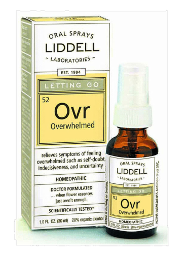 Liddell Laboratories Letting Go Overwhelmed Oral Spray Perspective: front