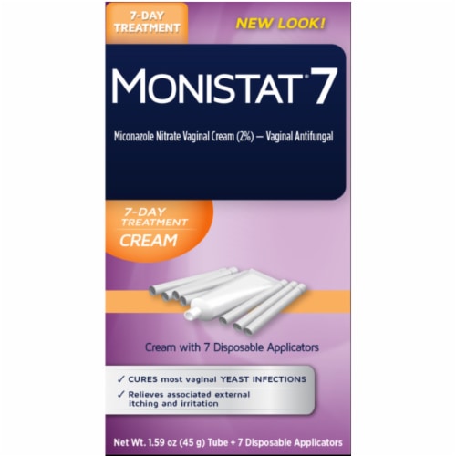 Monistat® 7 Day Vaginal Antifungal Cream Perspective: front