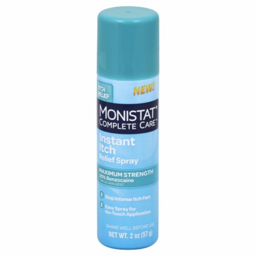 Monistat Maximum Strength Complete Care Instant Itch Relief Spray Perspective: front