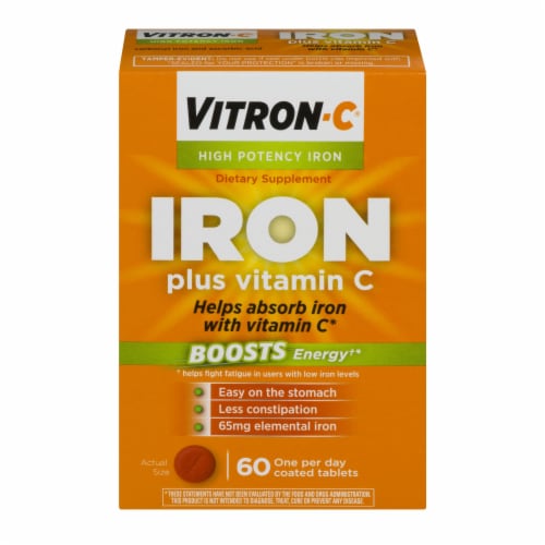 Vitron-C® Iron Supplement Perspective: front