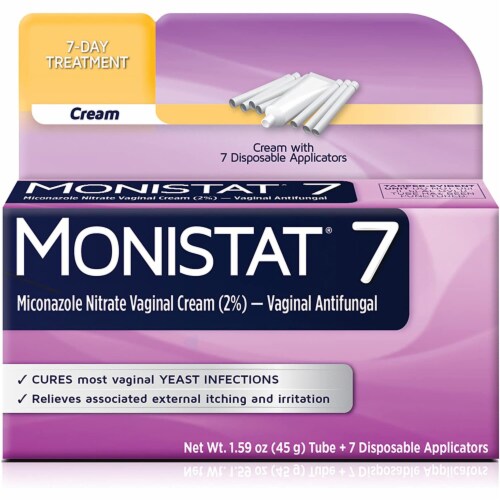 Monistat 7-Day Low Dose Yeast Infection Treatment Applicators Perspective: front