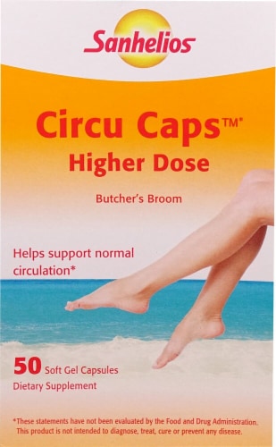 Sanhelios  Circu Caps™ Higher Dose Dietary Supplement Perspective: front