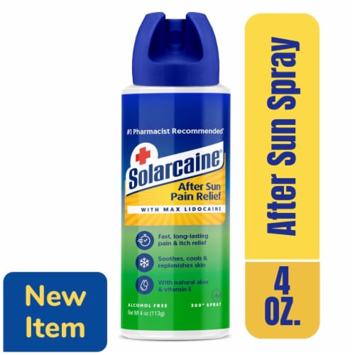 Solarcaine® After Sun Pain Relief Spray Perspective: front