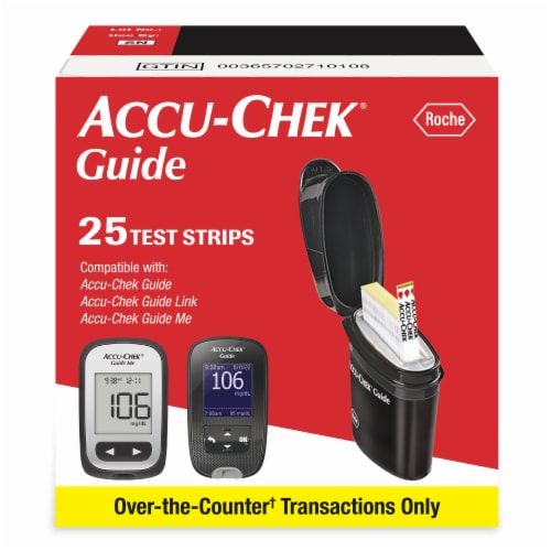Accu-Check Guide Test Strips Perspective: front