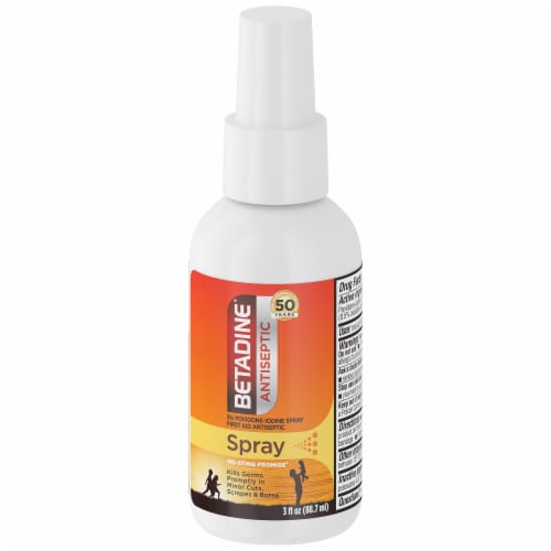 Betadine® First Aid Spray Perspective: front