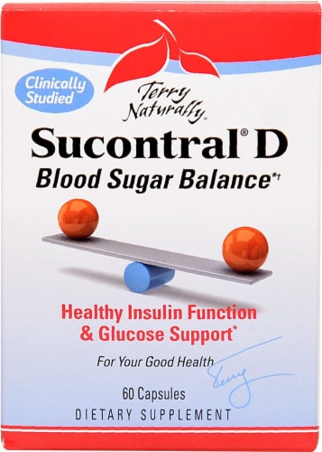 Terry Naturally  Sucontral® D Blood Sugar Balance Perspective: front