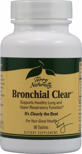 Terry Naturally Bronchial Clear Tablets Perspective: front