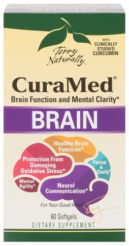 Terry Naturally  CuraMed® Brain Perspective: front