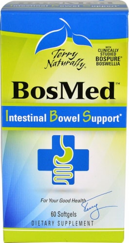 Terry Naturally  BosMed™ Intestinal Bowel Support Perspective: front