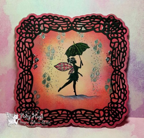 Fairy Hugs Stamps - April Perspective: front