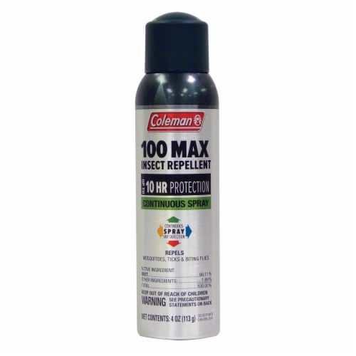 Coleman 100 Max Continuous Spray Insect Repellent with Deet Perspective: front