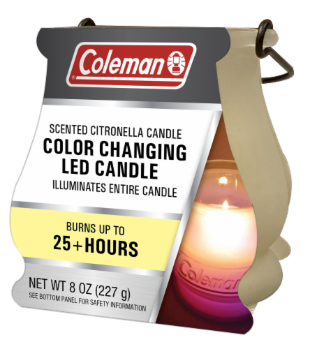 Coleman led sales citronella candle