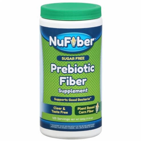 NuFiber Sugar Free Prebiotic Fiber Perspective: front