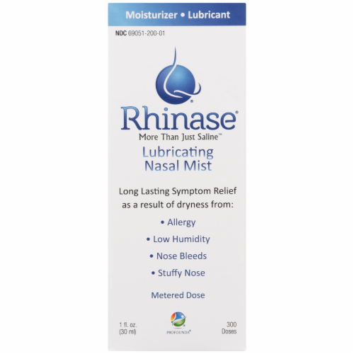 Rhinase® Lubricating Nasal Mist Perspective: front