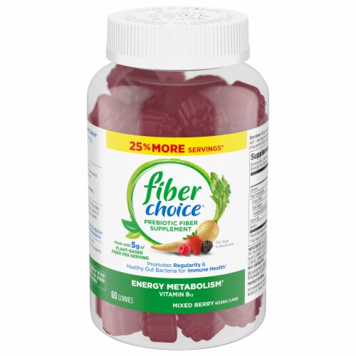 Fiber Choice® Prebiotic Fiber Supplement Perspective: front