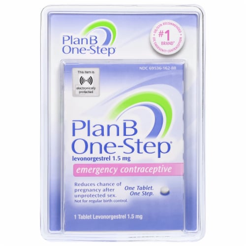 PlanB One-Step Emergency Contraception, 1 Tablet, 1 dose