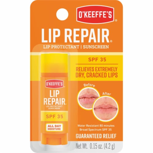 O'Keeffe's® Lip Repair® SPF 35 Unflavored Lip Balm Perspective: front