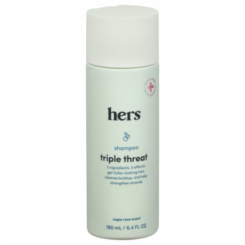 Hers Triple Threat Moisturizing & Thickening Shampoo Perspective: front