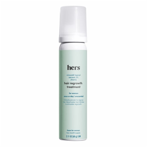Hers Hair Regrowth Treatment Perspective: front