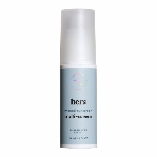 Hers Multi-Screen Mineral Sunscreen SPF 50 Perspective: front