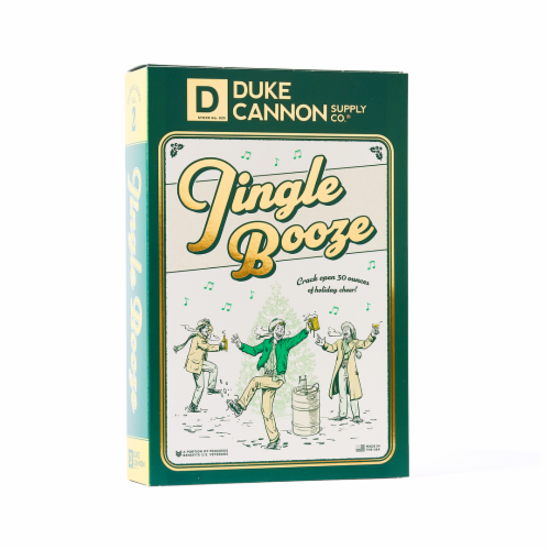 Duke Cannon Jingle Booze Soap Set Perspective: front