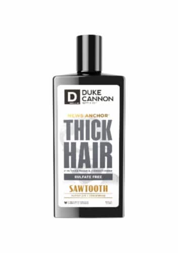 Duke Cannon News Anchor Thick Hair 2 In 1 Shampoo & Conditioner Sawtooth Perspective: front