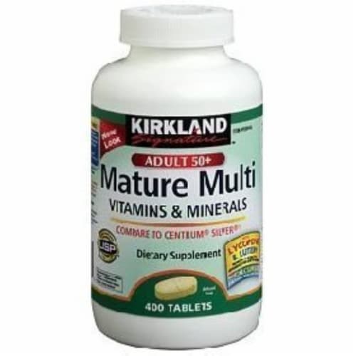 Kirkland Mature Multi Vitamins&Minerals with Lycopene and Lutein 400