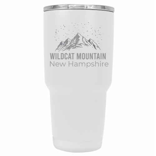 Wildcat Mountain New Hampshire Ski Snowboard Winter Souvenir Laser Engraved 24 oz Insulated Perspective: front