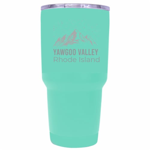 Yawgoo Valley Rhode Island Ski Snowboard Winter Souvenir Laser Engraved 24 oz Insulated Perspective: front