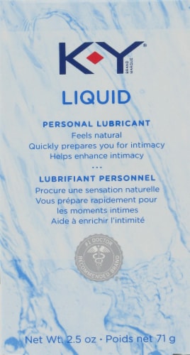K.Y. Liquid Personal Lubricant Perspective: front