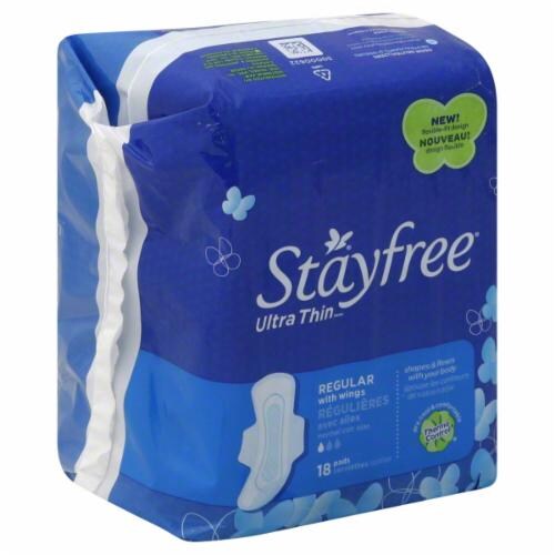 Stayfree Ultra Thin Regular With Wings Pads Perspective: front