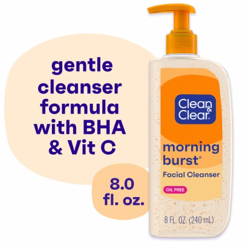 Clean & Clear® Morning Burst Daily Face Wash, 8 fl oz - Harris Teeter