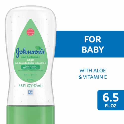 Johnson’s Aloe Vera & Vitamin E Baby Oil Gel