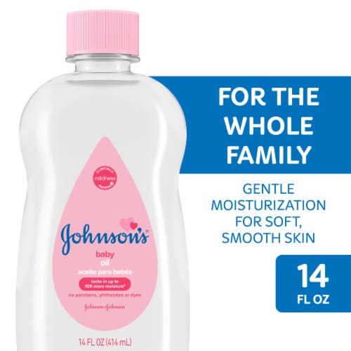 Johnson's Baby Oil Perspective: front